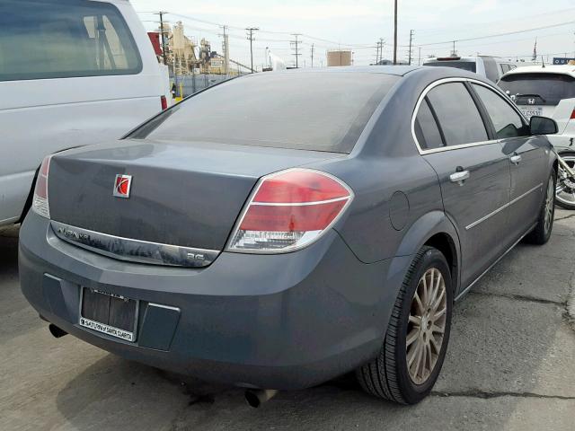 1G8ZV57767F188002 - 2007 SATURN AURA XR GRAY photo 4