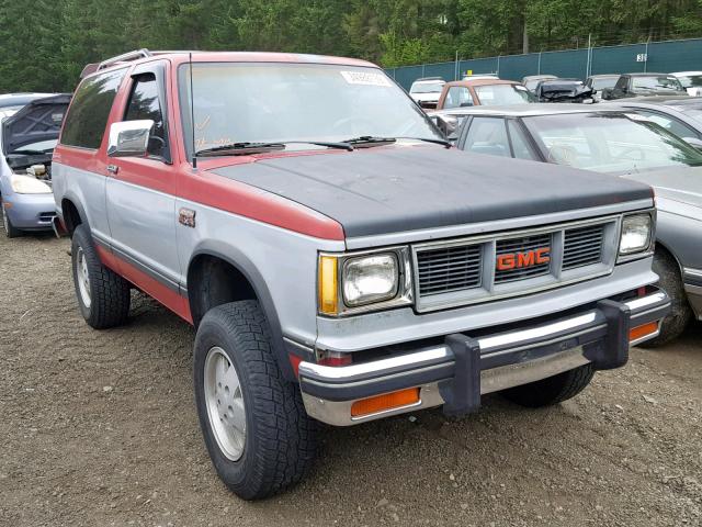 1G5DT18B6E0501932 - 1984 GMC S15 JIMMY RED photo 1
