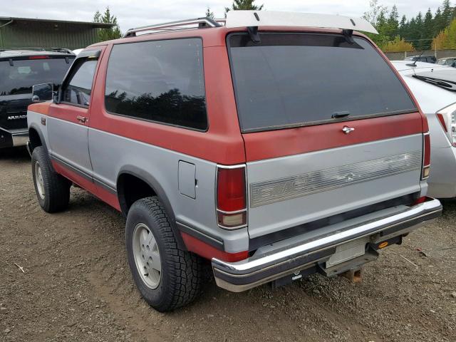 1G5DT18B6E0501932 - 1984 GMC S15 JIMMY RED photo 3