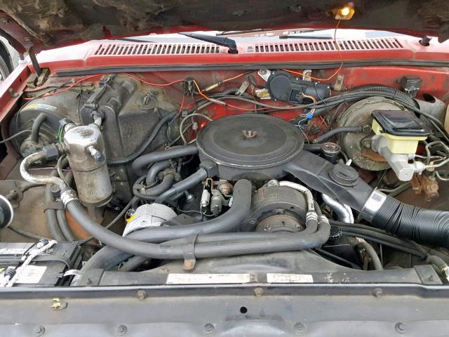 1G5DT18B6E0501932 - 1984 GMC S15 JIMMY RED photo 7