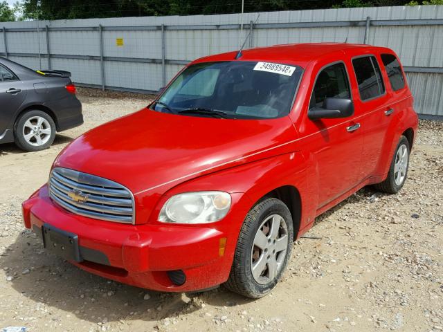 3GNCA13BX9S503397 - 2009 CHEVROLET HHR LS Rojo foto 2