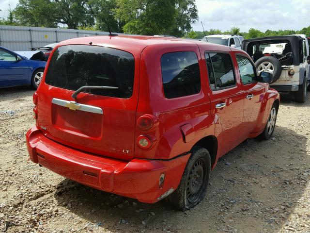 3GNCA13BX9S503397 - 2009 CHEVROLET HHR LS Rojo foto 4