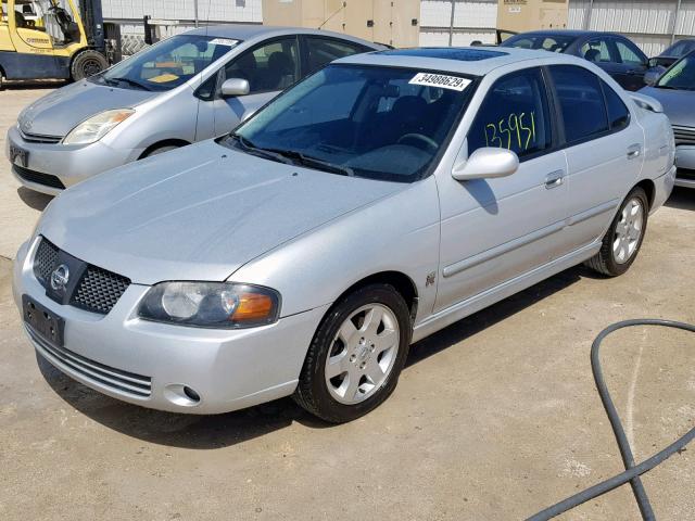 3N1AB51D45L536895 - 2005 NISSAN SENTRA SE- SILVER photo 2