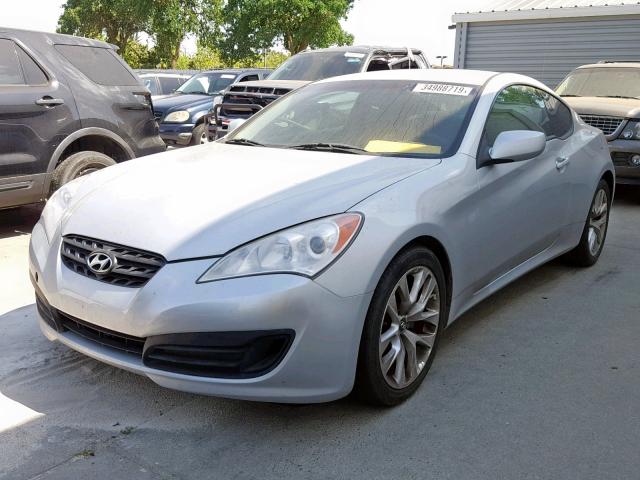 KMHHT6KD0BU059795 - 2011 HYUNDAI GENESIS CO SILVER photo 2