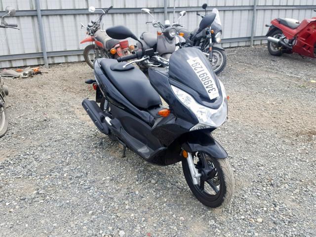 MLHKF1214D5003573 - 2013 HONDA PCX 150 BLACK photo 1