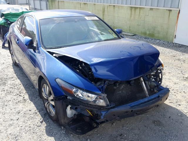 1HGCS11368A010352 - 2008 HONDA ACCORD LX- BLUE photo 1