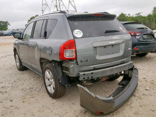 1J4NT1FB4BD290566 - 2011 JEEP COMPASS SP Сұр фото 3