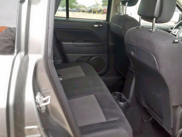 1J4NT1FB4BD290566 - 2011 JEEP COMPASS SP Сұр фото 6