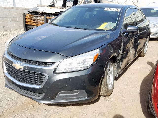 1G11C5SL4EF148441 - 2014 CHEVROLET MALIBU 1LT გრაფიტი ფოტო 2