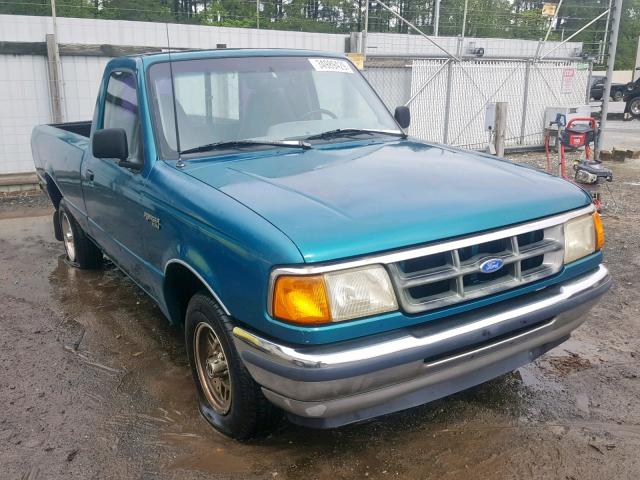 1FTCR10A0PTA71323 - 1993 FORD RANGER GREEN photo 1