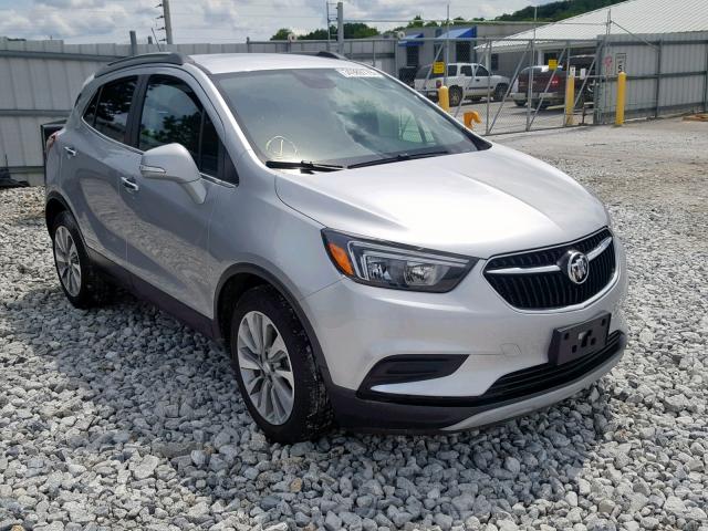 KL4CJASB2JB674813 - 2018 BUICK ENCORE PRE SILVER photo 1