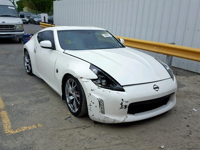 JN1AZ4EH8EM634465 - 2014 NISSAN 370Z BASE WHITE photo 1