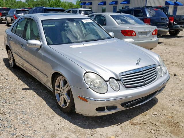 WDBUF56J86A975893 - 2006 MERCEDES-BENZ E 350 SILVER photo 1