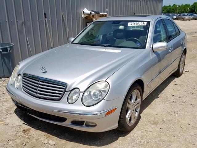 WDBUF56J86A975893 - 2006 MERCEDES-BENZ E 350 SILVER photo 2