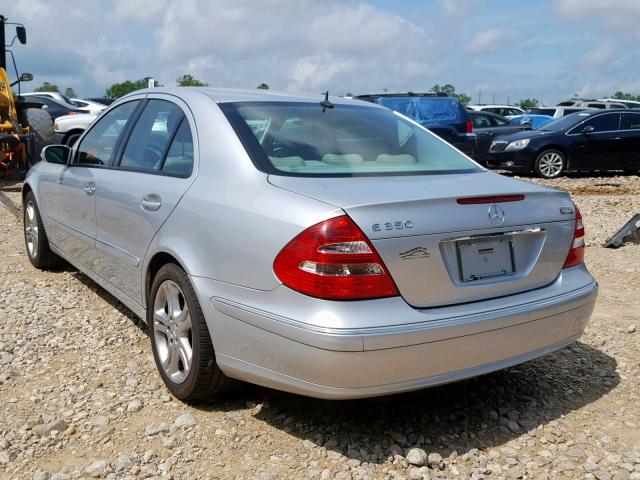 WDBUF56J86A975893 - 2006 MERCEDES-BENZ E 350 SILVER photo 3