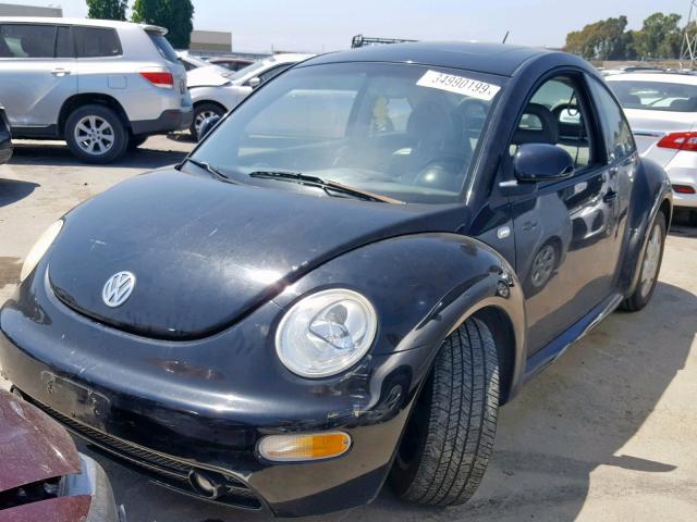 3VWCD21C3YM428396 - 2000 VOLKSWAGEN NEW BEETLE Grau Foto 2