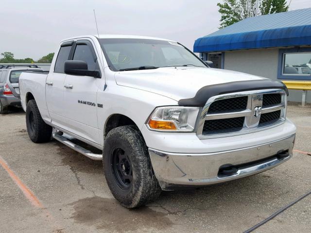 1D7RV1GT5BS695104 - 2011 DODGE RAM 1500 WHITE photo 1