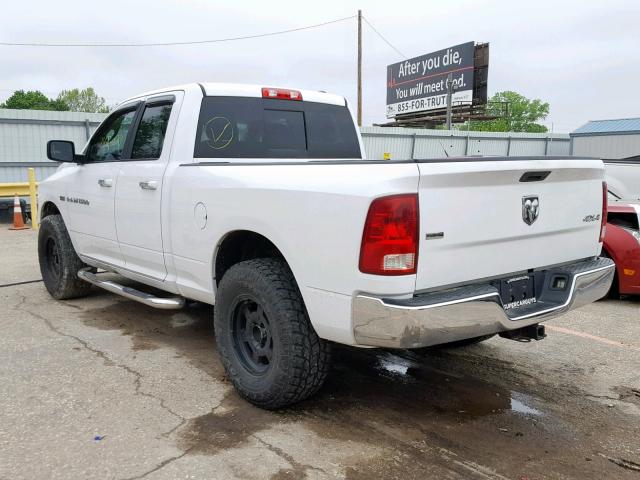 1D7RV1GT5BS695104 - 2011 DODGE RAM 1500 WHITE photo 3