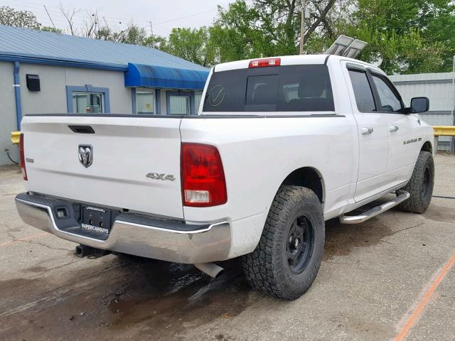 1D7RV1GT5BS695104 - 2011 DODGE RAM 1500 WHITE photo 4