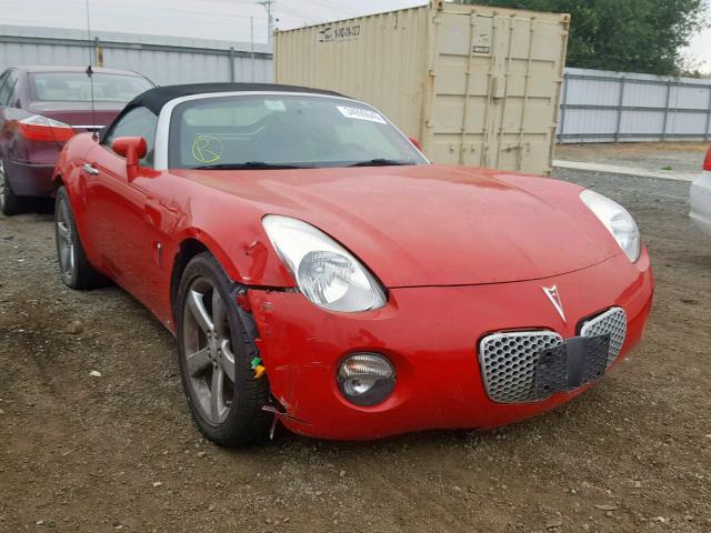 1G2MB35B56Y119555 - 2006 PONTIAC SOLSTICE RED photo 1