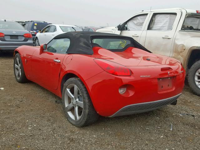 1G2MB35B56Y119555 - 2006 PONTIAC SOLSTICE RED photo 3