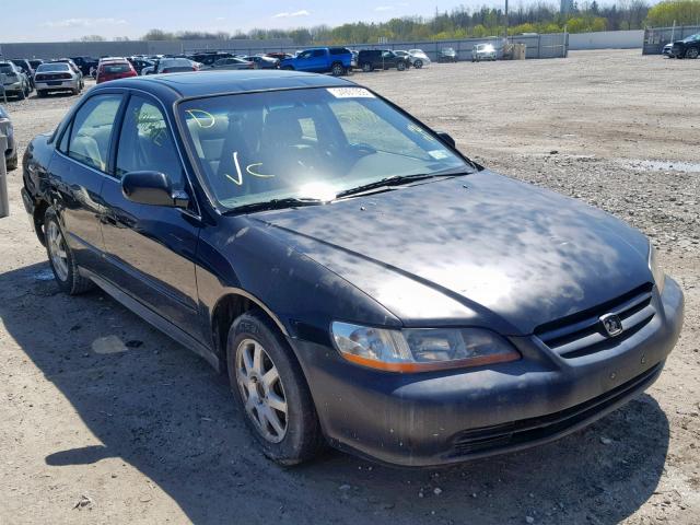 JHMCG56792C029846 - 2002 HONDA ACCORD SE BLACK photo 1