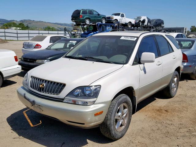 JT6HF10U3Y0125670 - 2000 LEXUS RX 300 TAN photo 2