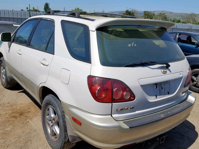 JT6HF10U3Y0125670 - 2000 LEXUS RX 300 TAN photo 3