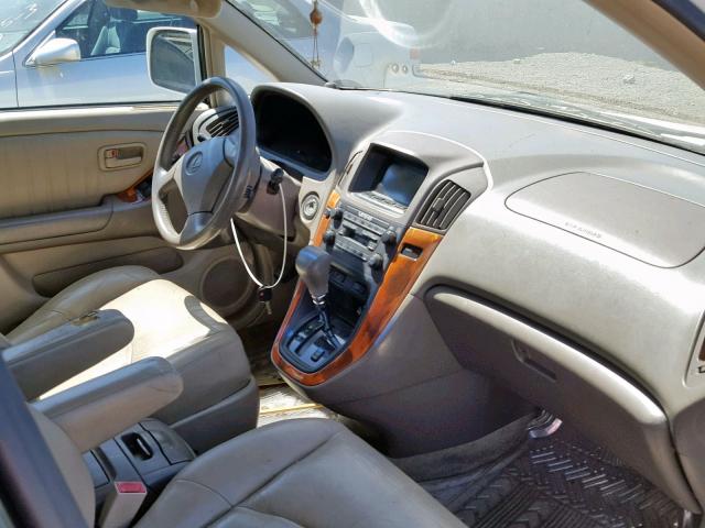 JT6HF10U3Y0125670 - 2000 LEXUS RX 300 TAN photo 5