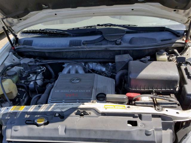 JT6HF10U3Y0125670 - 2000 LEXUS RX 300 TAN photo 7