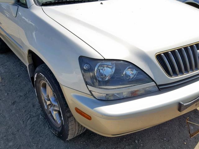 JT6HF10U3Y0125670 - 2000 LEXUS RX 300 TAN photo 9