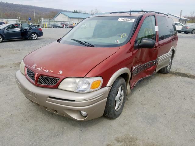 1GMDX03E21D111949 - 2001 PONTIAC MONTANA  photo 2