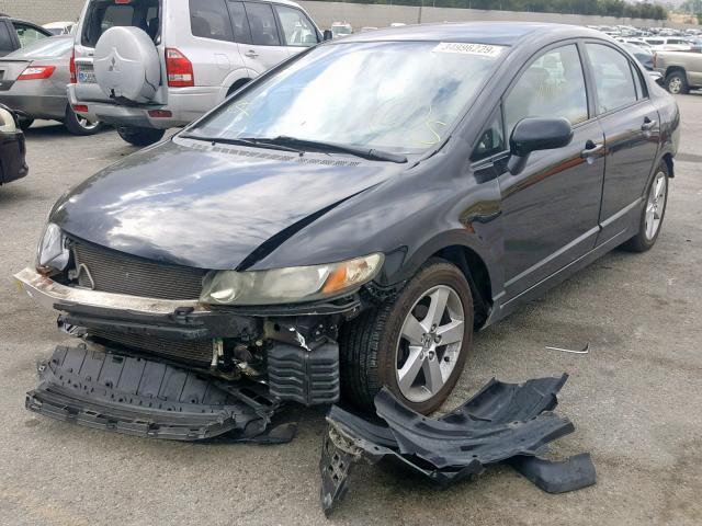 2HGFA16639H357689 - 2009 HONDA CIVIC LX-S أسود صورة 2