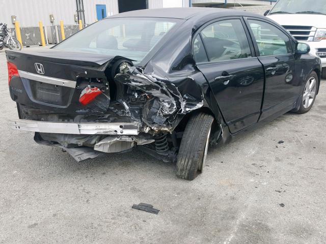 2HGFA16639H357689 - 2009 HONDA CIVIC LX-S أسود صورة 4