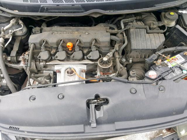 2HGFA16639H357689 - 2009 HONDA CIVIC LX-S أسود صورة 7