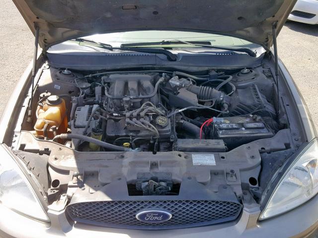 1FAFP56U56A214973 - 2006 FORD TAURUS SEL TAN photo 7