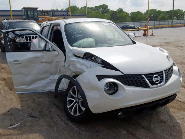 JN8AF5MR2DT205434 - 2013 NISSAN JUKE S WHITE photo 1