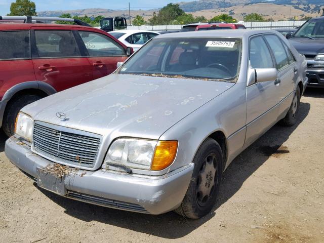 WDBGA32E0RA184755 - 1994 MERCEDES-BENZ S 320 SILVER photo 2