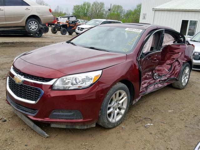 1G11C5SL3FF255420 - 2015 CHEVROLET MALIBU 1LT 栗色 照片 10