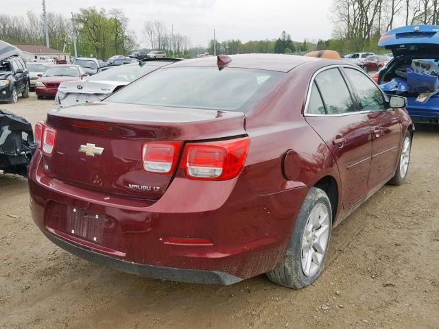 1G11C5SL3FF255420 - 2015 CHEVROLET MALIBU 1LT 栗色 照片 4