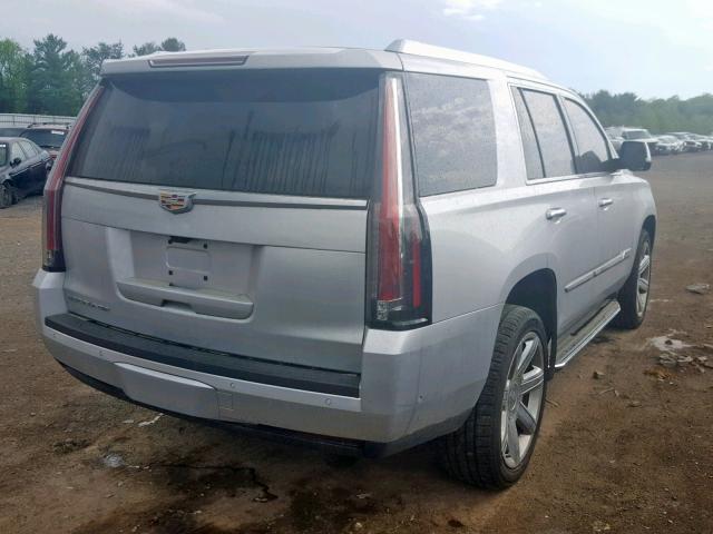 1GYS4BKJ3JR346906 - 2018 CADILLAC ESCALADE L SILVER photo 4