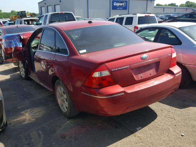 1FAHP24177G148800 - 2007 FORD FIVE HUNDR RED photo 3