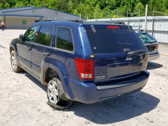 1J4HR48N96C215667 - 2006 JEEP GRAND CHER BLUE photo 3