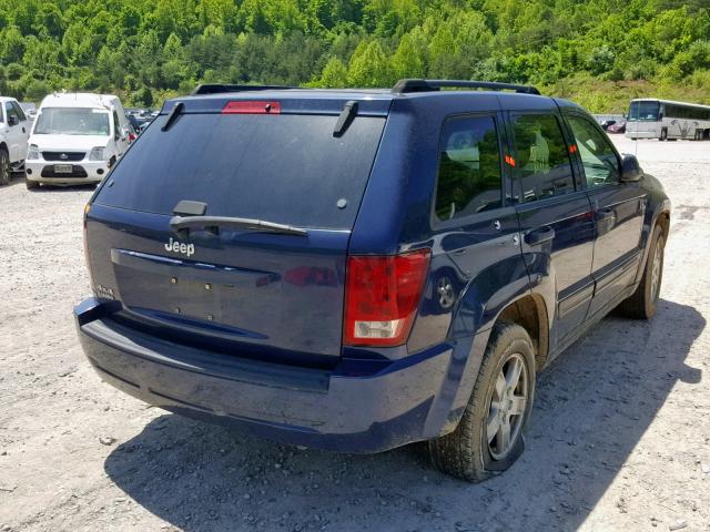 1J4HR48N96C215667 - 2006 JEEP GRAND CHER BLUE photo 4