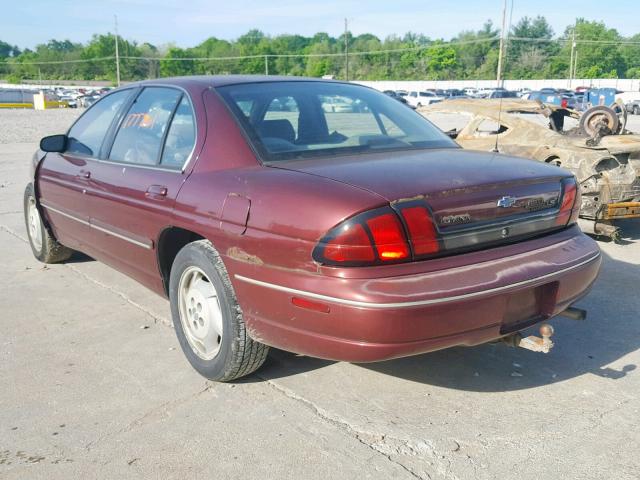 2G1WL52MXW9115050 - 1998 CHEVROLET LUMINA BAS 勃艮第红 照片 3