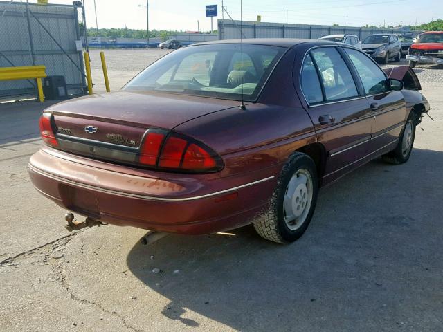 2G1WL52MXW9115050 - 1998 CHEVROLET LUMINA BAS 勃艮第红 照片 4