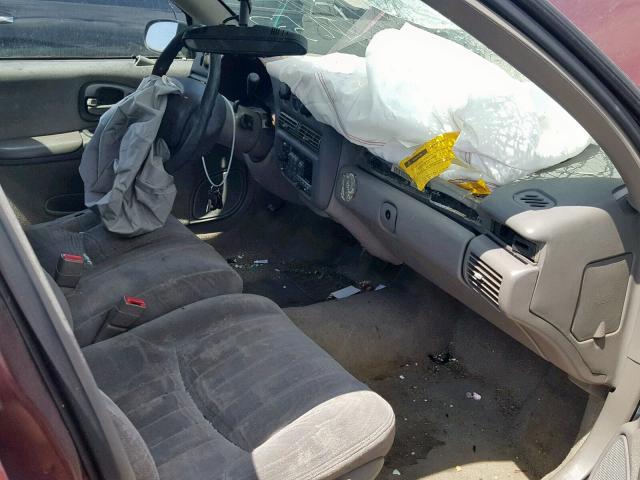 2G1WL52MXW9115050 - 1998 CHEVROLET LUMINA BAS 勃艮第红 照片 5