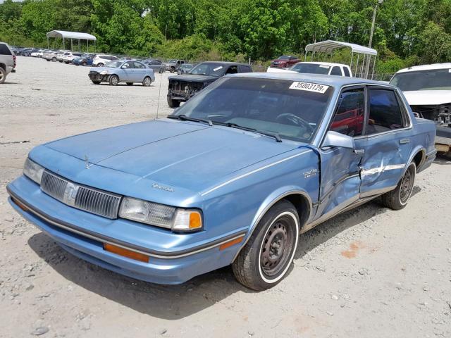 1G3AJ5136JG316499 - 1988 OLDSMOBILE CUTLASS CI ლურჯი ფოტო 2