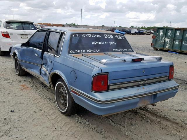 1G3AJ5136JG316499 - 1988 OLDSMOBILE CUTLASS CI ლურჯი ფოტო 3