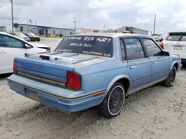 1G3AJ5136JG316499 - 1988 OLDSMOBILE CUTLASS CI ლურჯი ფოტო 4
